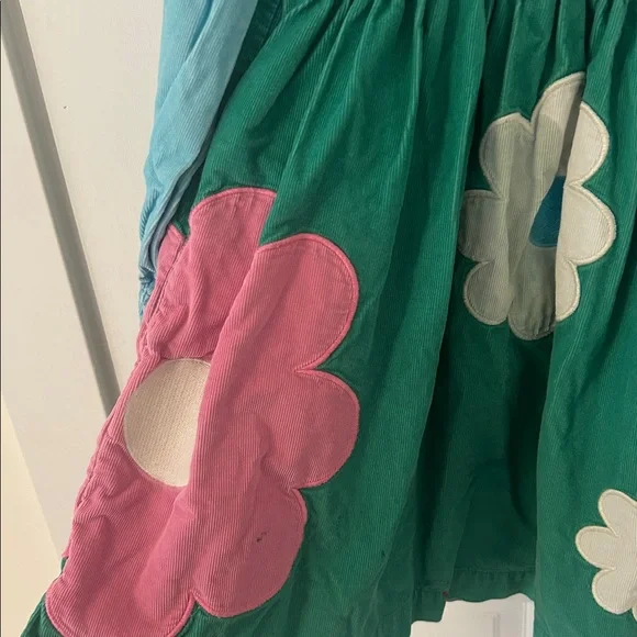 Mini Boden Velvet Girls Dress Set Sz 7-8 yr - Picture 7 of 14